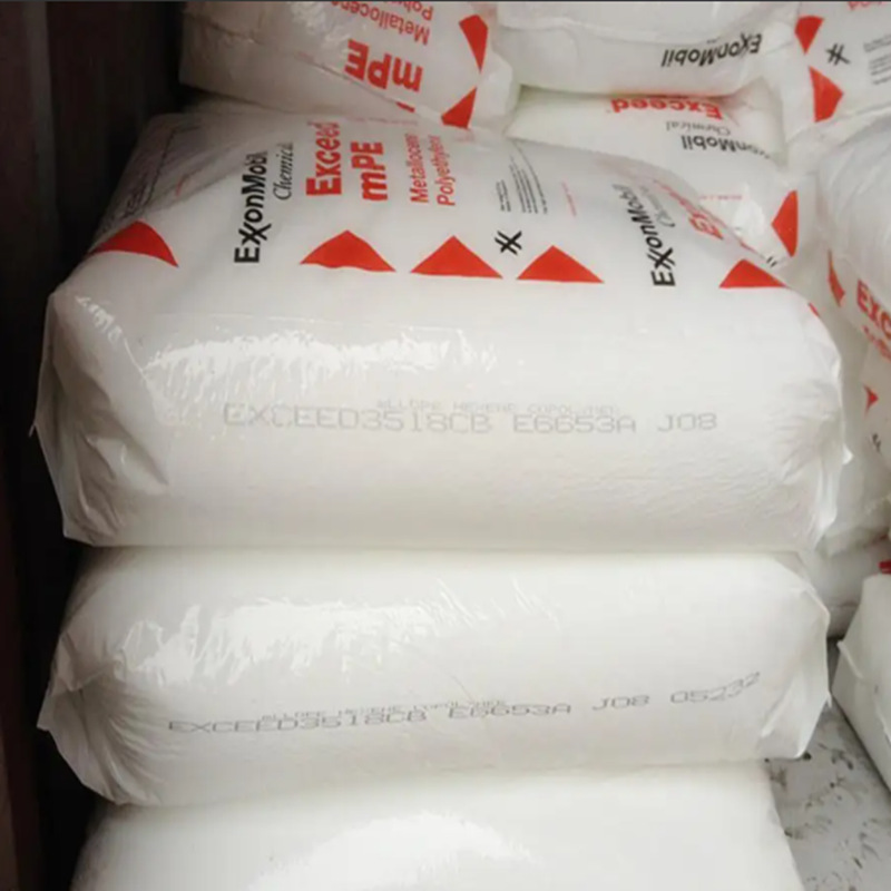 Virgin Metallocene MLLDPE 3518CB ExxonMobil Granules Pellets for Cast Film