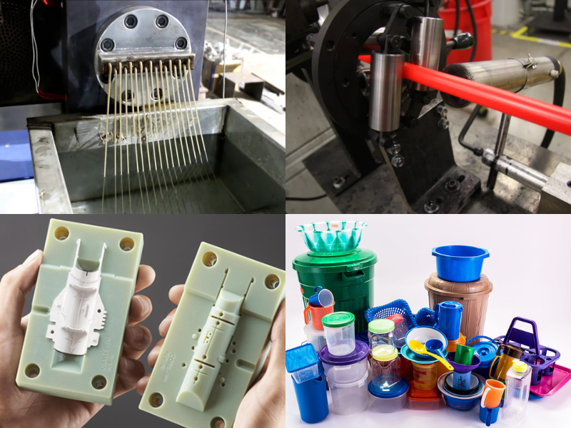 Plastic pellets: from raw materials to products