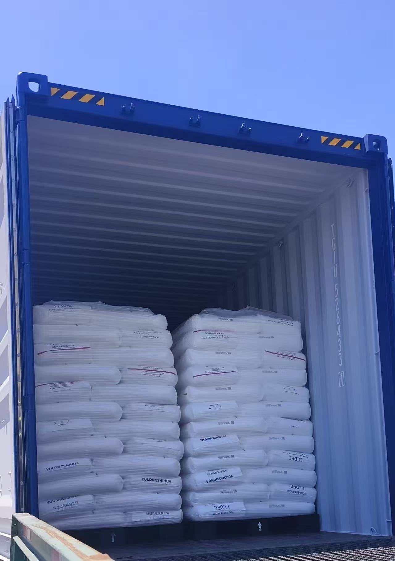 Virgin White Pellet LLDPE Film Grade DFDC-7050 China Brand For Shopping Bag